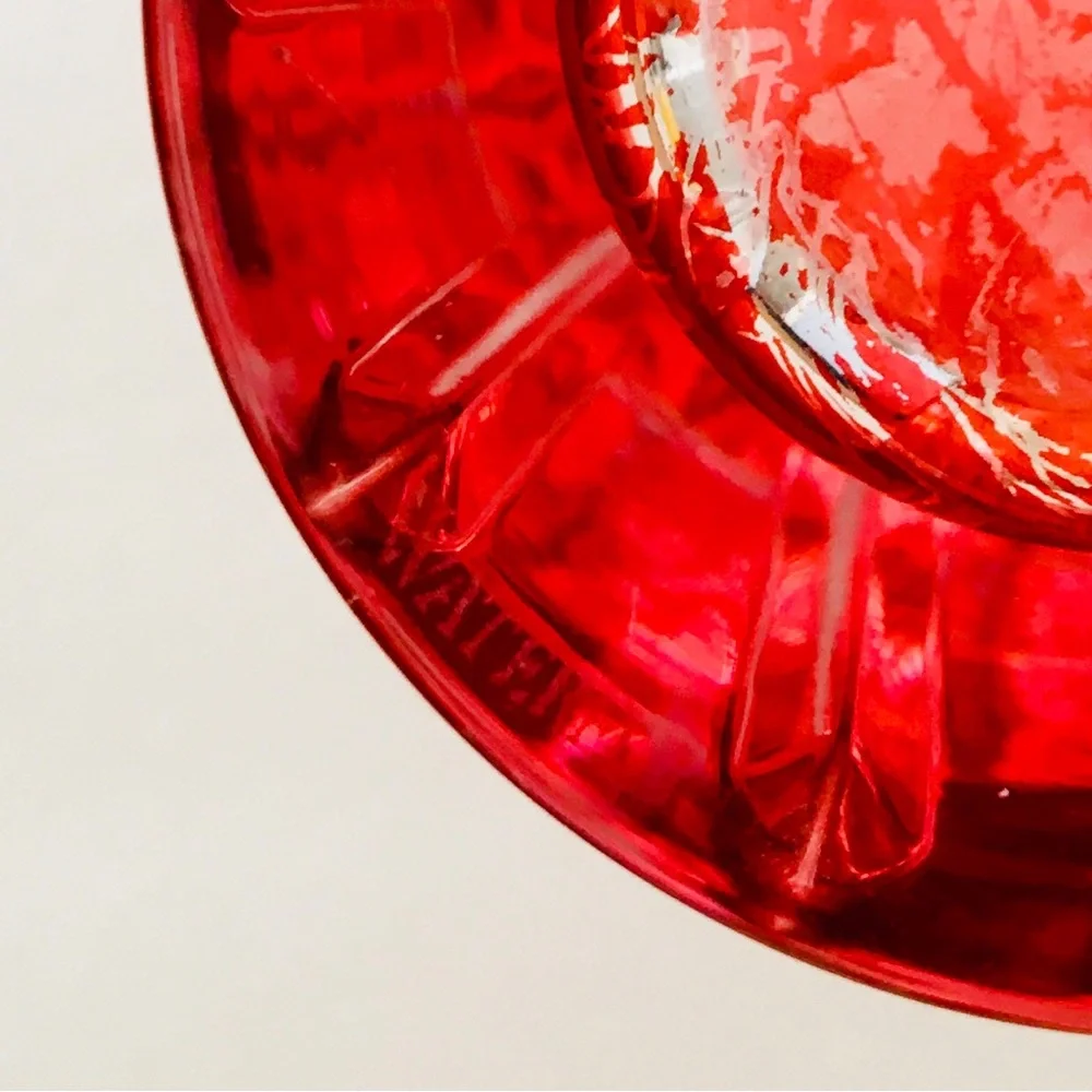 Waterford Red Crystal Vase “Tina” Fleurology Collection - Picture 8 of 10